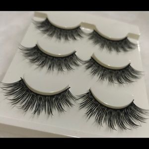 3D Mink eyelashes full strips